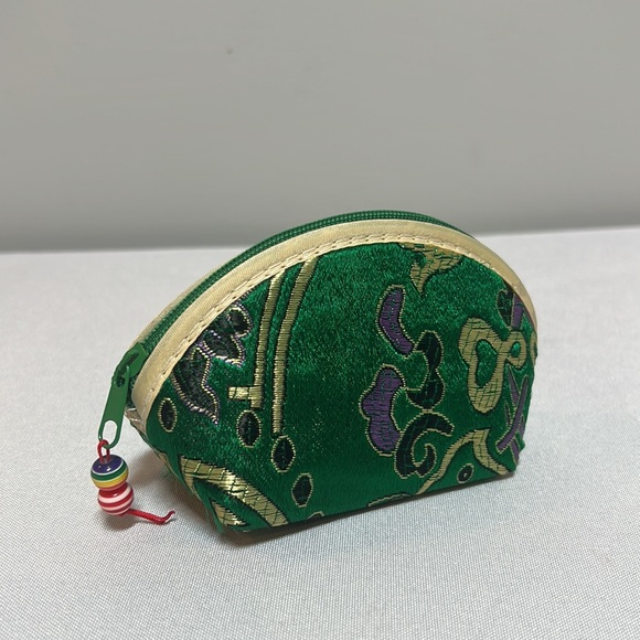 NEW Embroidered Zipper Coin Purse / Jewelry Bag Pack of 3 - Picture 6 of 8